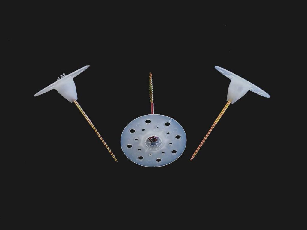 Foam Fasteners Washers and Assembled with Screws EIFS Insulation